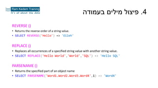 Advanced SQL Webinar | PPTX