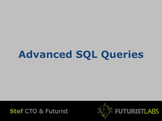Advanced SQL Queries | PPTX