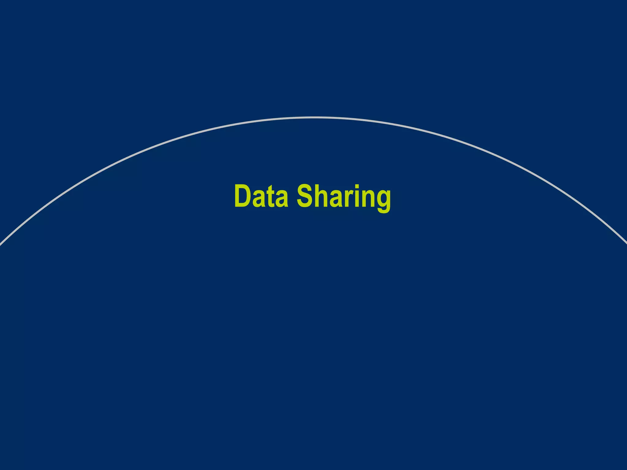 Data Sharing 