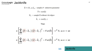 37
Jackknife
Jackknife
Then
link
 