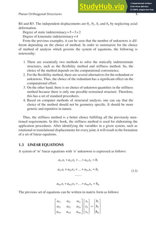 Advanced Structural Analysis With MATLAB | PDF