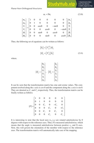 Advanced Structural Analysis With MATLAB | PDF