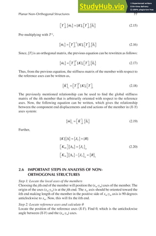 Advanced Structural Analysis With MATLAB | PDF