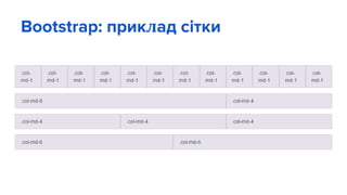 Bootstrap: приклад сітки
 