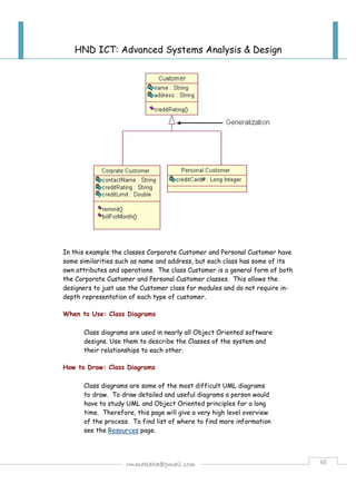 Advanced Systems Analyis Design (UML) | PDF
