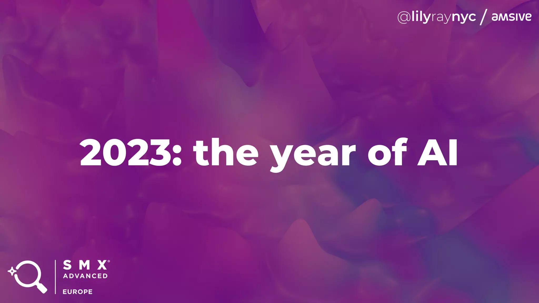 2023: the year of AI
 