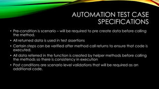 Advanced Software Test Automation