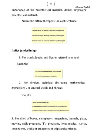 Advanced text book advanced english 1 10 chapters ปรับใหม่ | DOCX