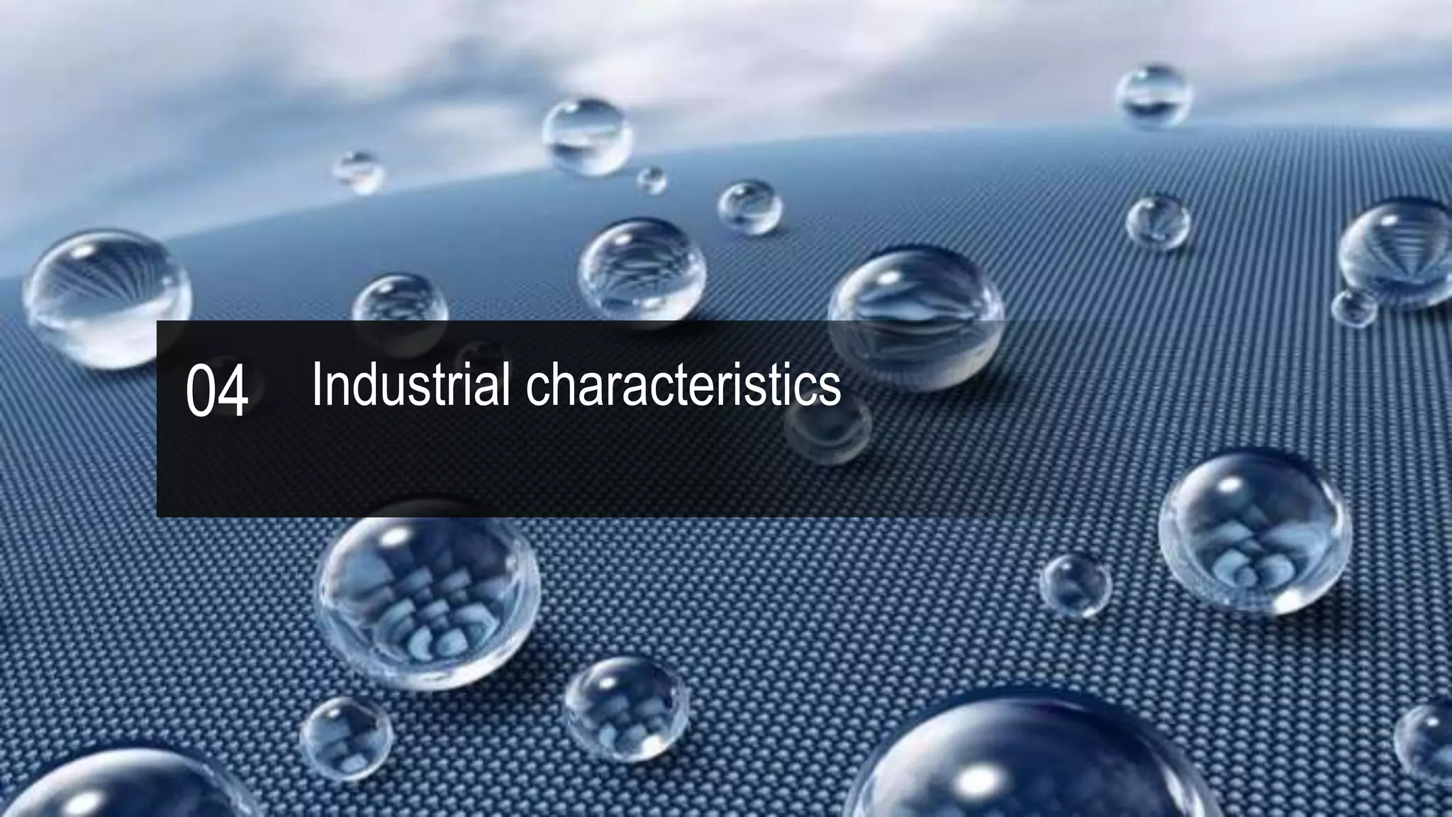 04 Industrial characteristics
 