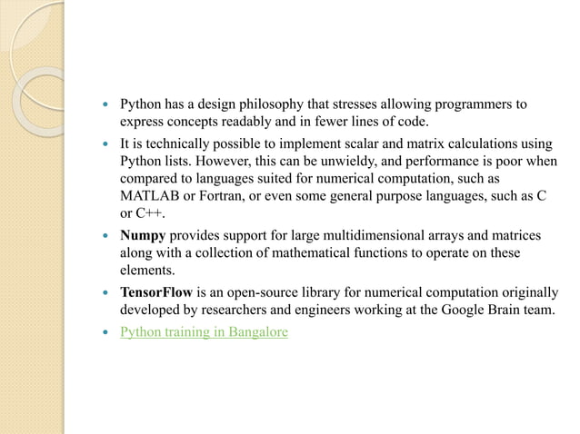 Advanced topics with python | PPTX | Programming Languages | Computing