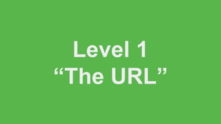 Level 1
“The URL”
 
