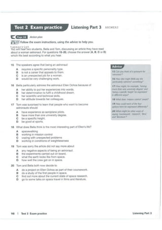 Advanced trainer 6 practice tests with answers book4joy (1) | PDF