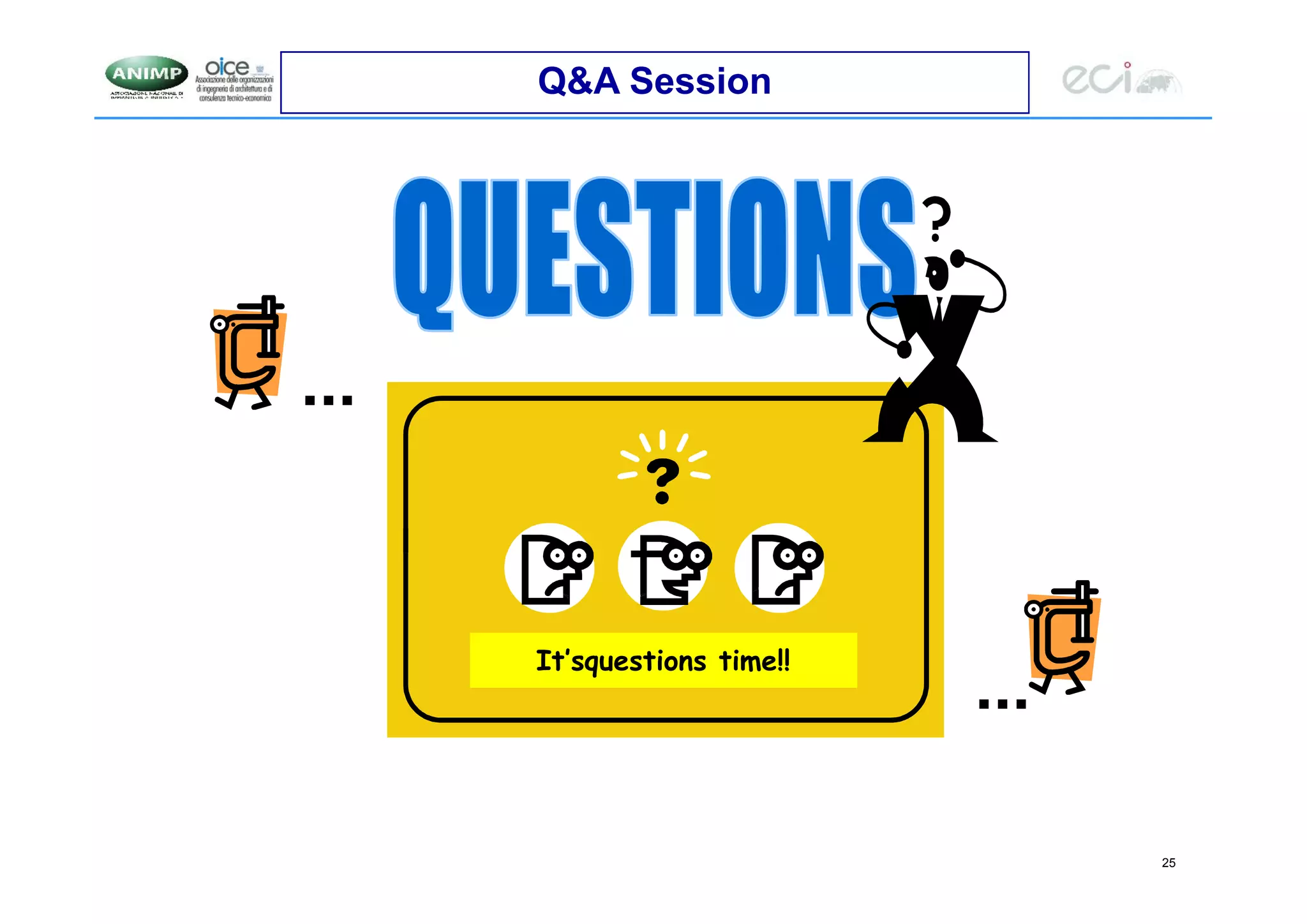 25
Q&A Session
It’squestions time!!
 
