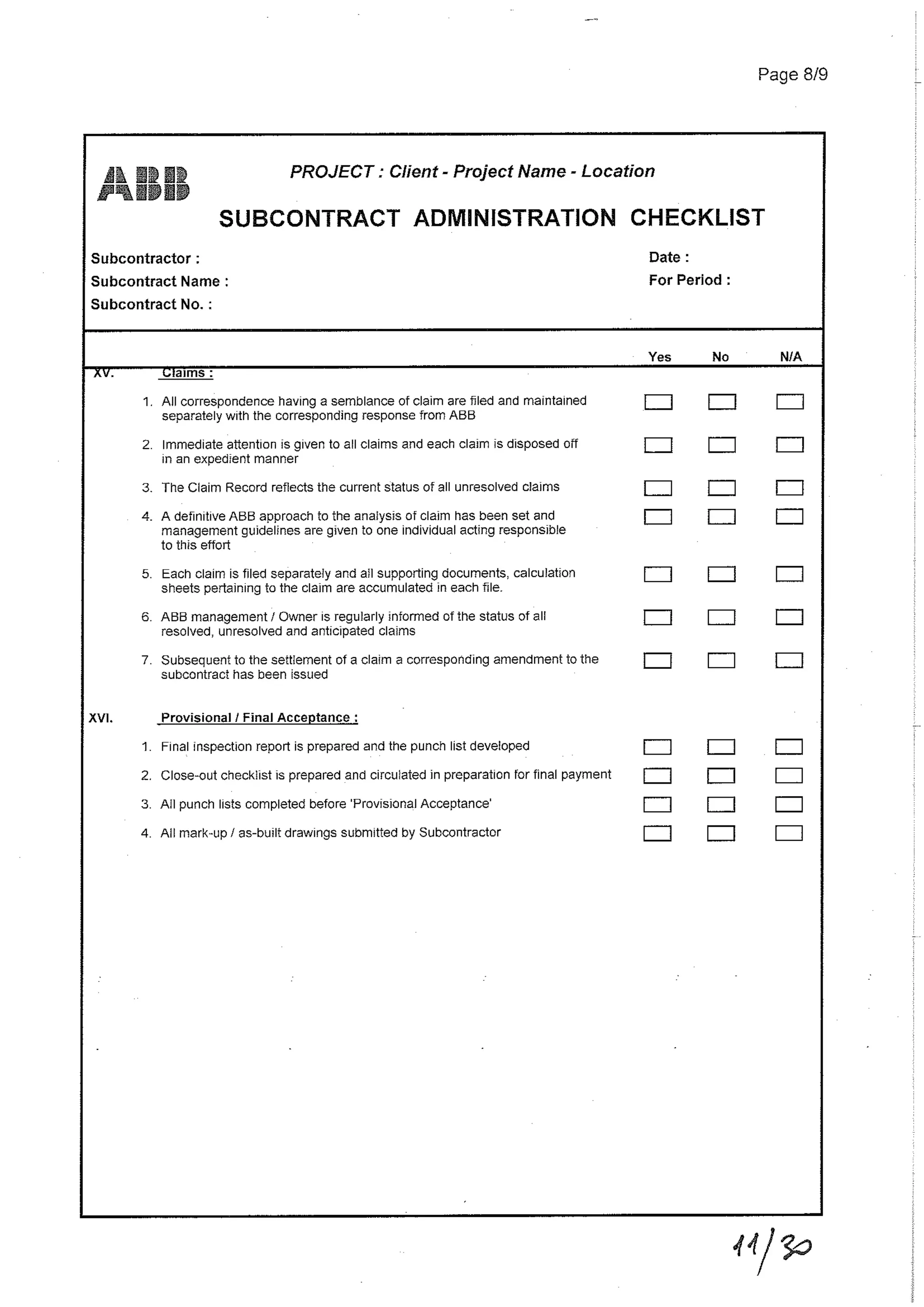 Advanced Training for Construction Management: CONTRACTS MANAGEMENT part1