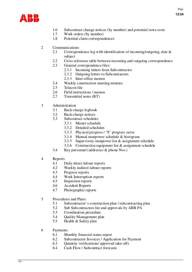 advanced training for construction management contracts management p construction back charge form