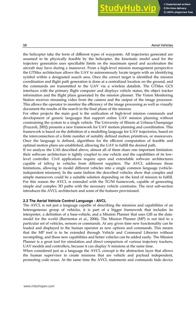 Advanced UAV Trajectory Generation Planning And Guidance | PDF