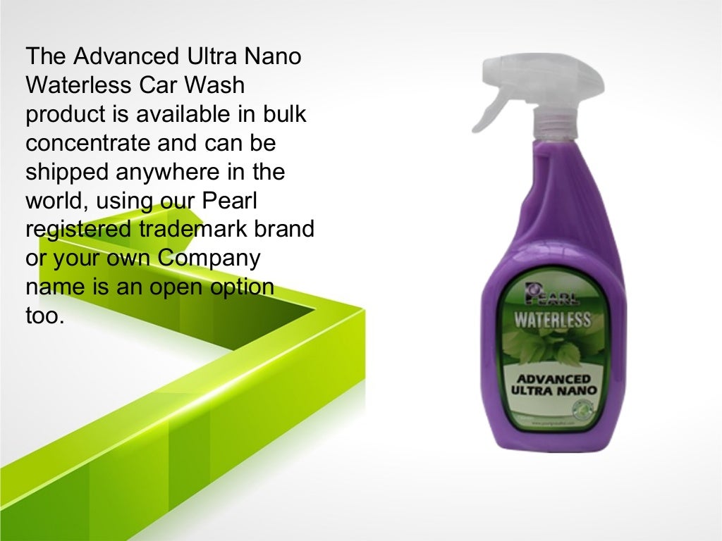 Advanced Ultra Nano Waterless Car Wash is a Cleaning Polish and Nano