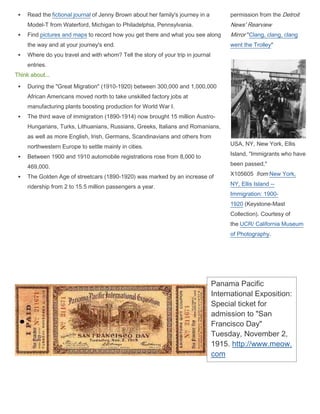 Advanced unit 1 enrichment instructions