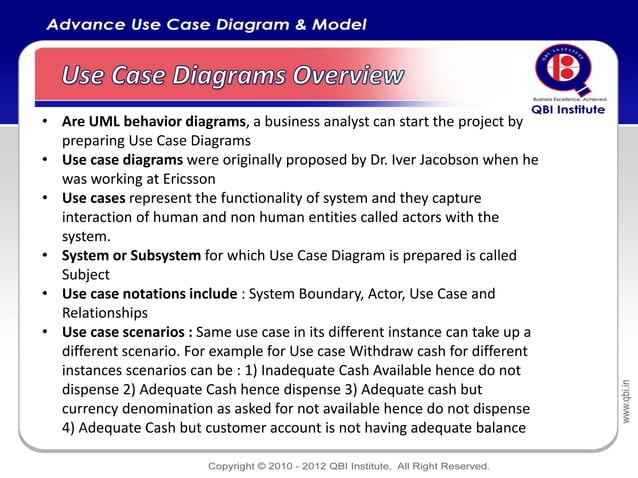 Advanced Use Case Diagram and Model | PDF