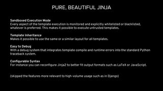 Advanced Use of jinja2 for Templates | PDF | Web Development | Internet