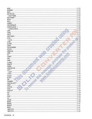 Advanced user’s reference manual | DOCX
