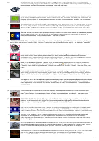 Advanced View of Atmega Microcontroller Projects List - ATMega32 AVR.pdf