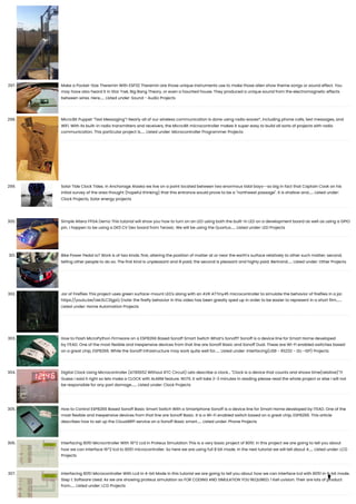 Advanced View of Atmega Microcontroller Projects List - ATMega32 AVR.pdf