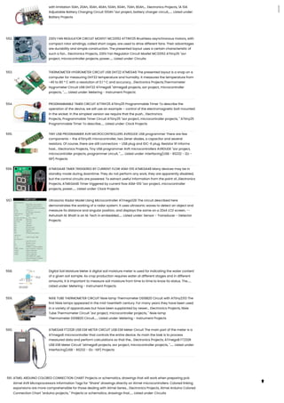 Advanced View of Atmega Microcontroller Projects List - ATMega32 AVR.pdf