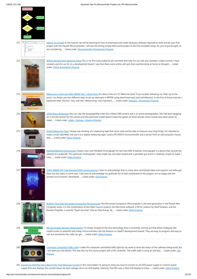 Advanced View Pic Microcontroller Projects List _ PIC Microcontroller.pdf