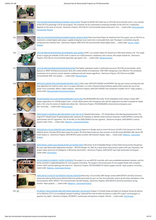Advanced View Pic Microcontroller Projects List _ PIC Microcontroller.pdf