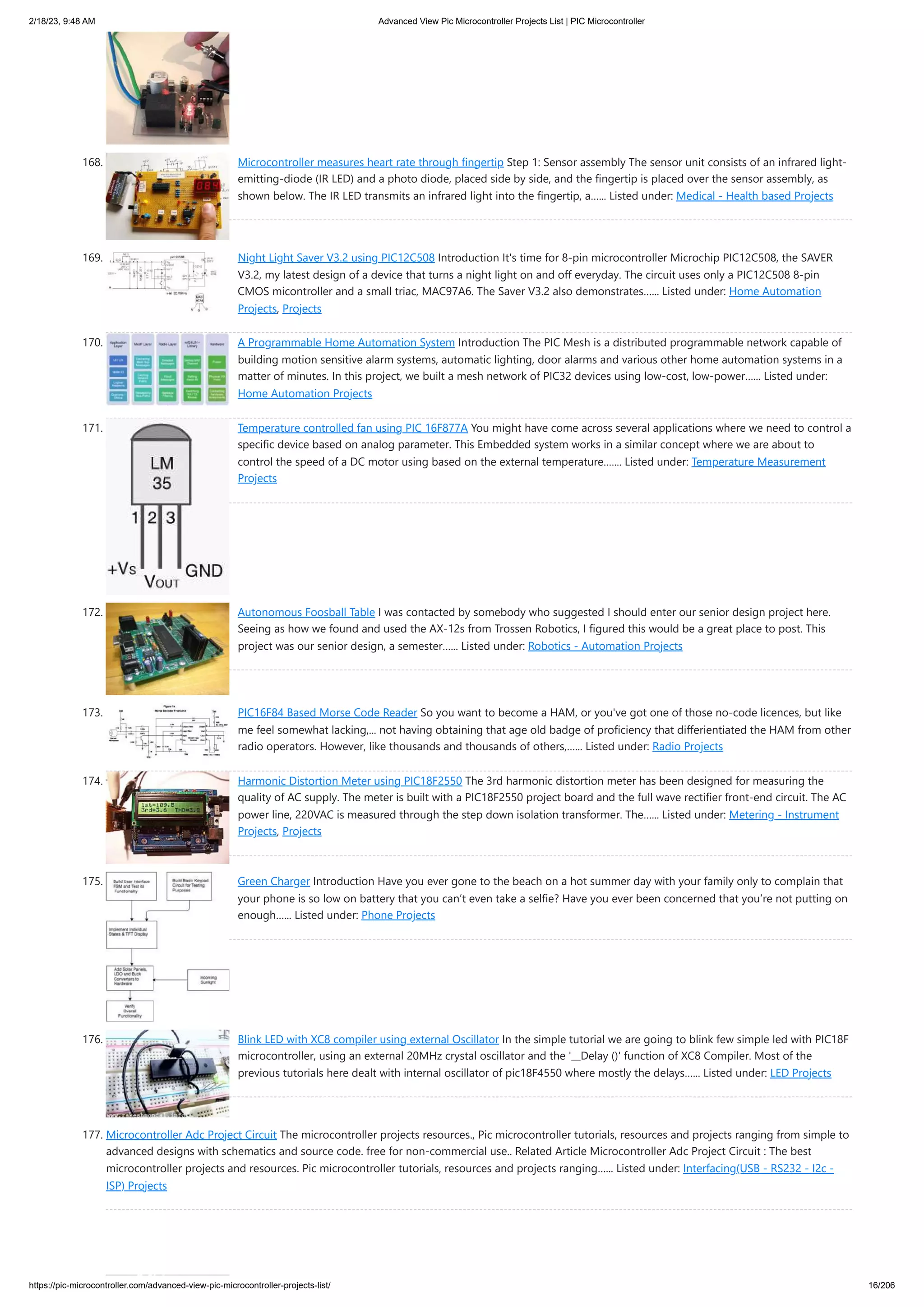 Advanced View Pic Microcontroller Projects List _ PIC Microcontroller.pdf