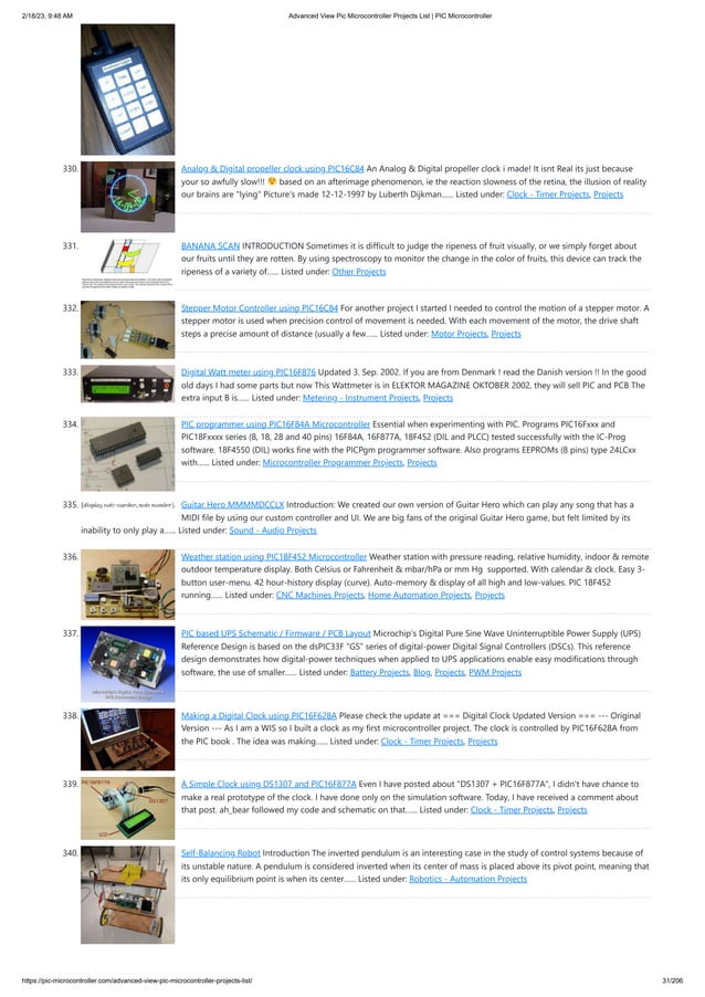 Advanced View Pic Microcontroller Projects List _ PIC Microcontroller.pdf