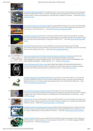 Advanced View Pic Microcontroller Projects List _ PIC Microcontroller.pdf