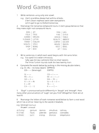 Advanced Vocabulary & Idiom.