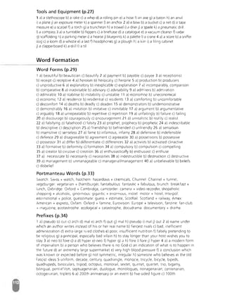 Advanced Vocabulary & Idiom.