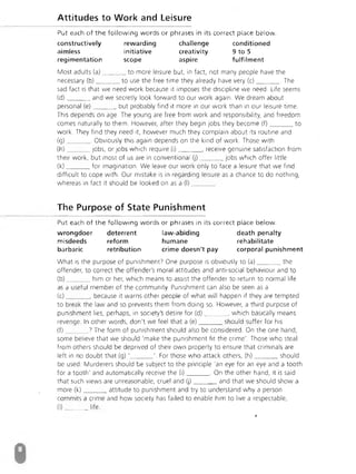 Advanced Vocabulary & Idiom.
