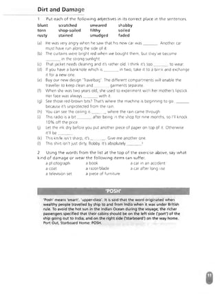 Advanced Vocabulary & Idiom.