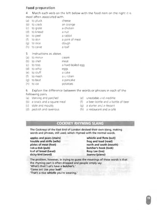 Advanced Vocabulary & Idiom.