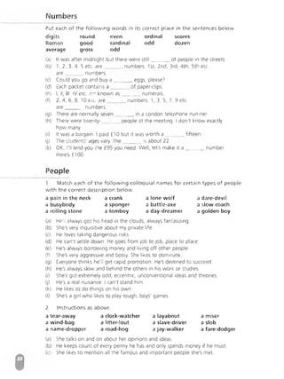 Advanced Vocabulary & Idiom.