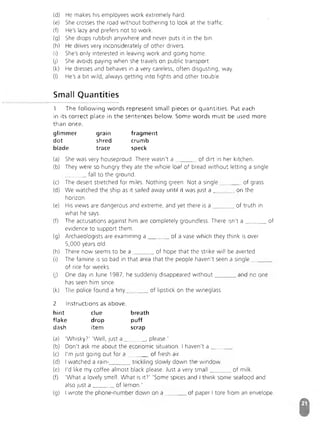 Advanced Vocabulary & Idiom.