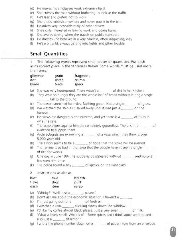 Advanced Vocabulary Idiom Pdf