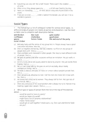 Advanced Vocabulary & Idiom.