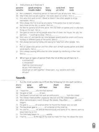 Advanced Vocabulary & Idiom.