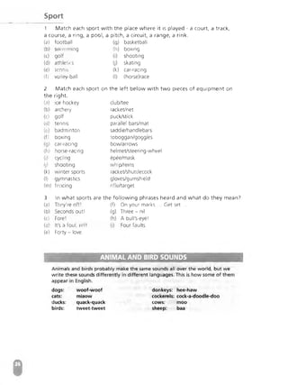 Advanced Vocabulary & Idiom.