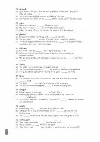 Advanced Vocabulary & Idiom.