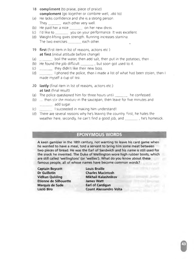 Advanced Vocabulary Idiom Pdf