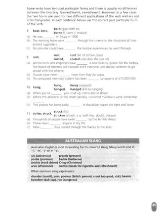 Advanced Vocabulary & Idiom.