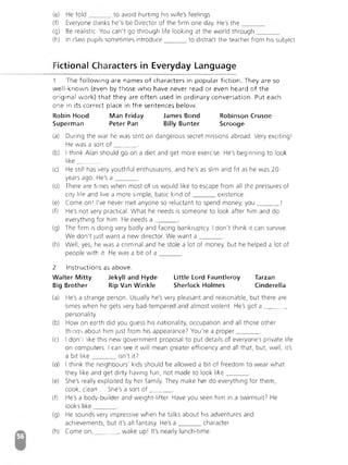 Advanced Vocabulary & Idiom.