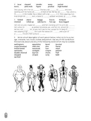 Advanced Vocabulary & Idiom.