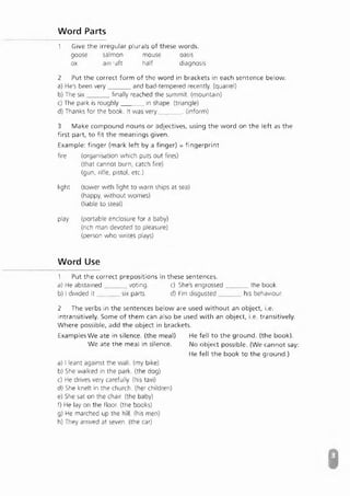 Advanced Vocabulary & Idiom.